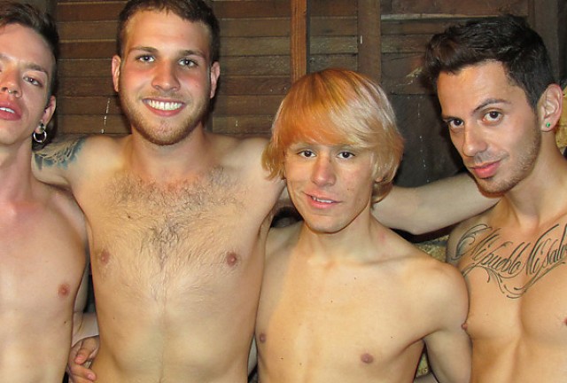 Keith Gordon, Quinn Cassidy, Johnny Hunger and Ricky Castro